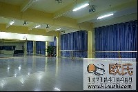 小白鸽少儿舞蹈团铺设舞蹈房地板胶案例