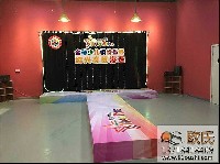 欧氏耐划痕舞蹈教室地胶案例之浙江绍兴馨童艺术培训中心