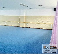 艺术学校舞蹈教室地板销售施工之湖南澧县蓝天艺术学校